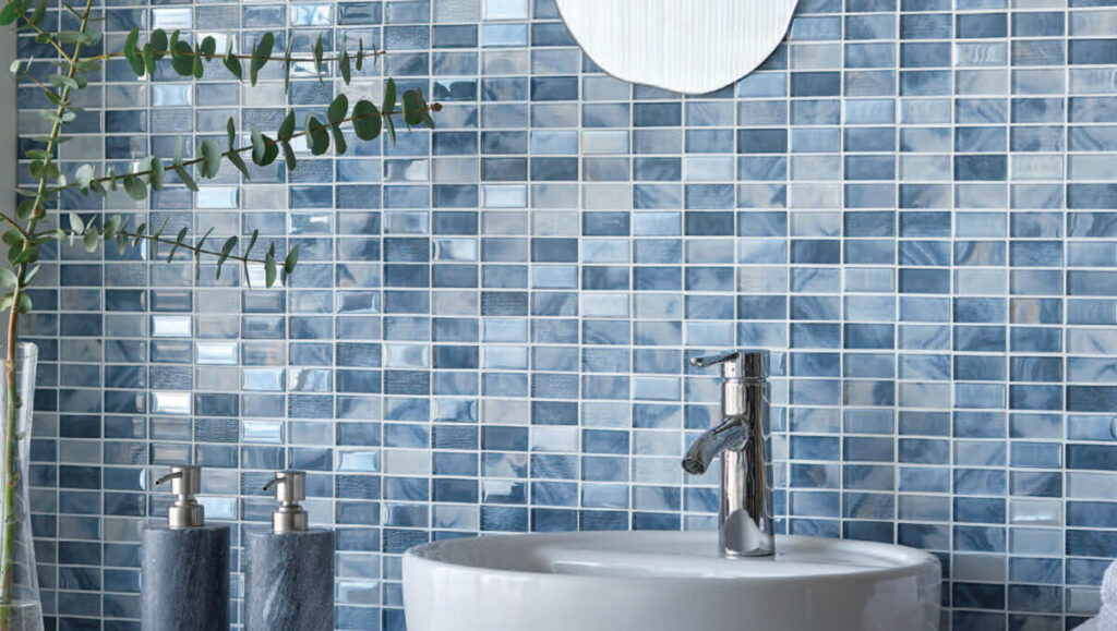 マーブリングガラス施工例2