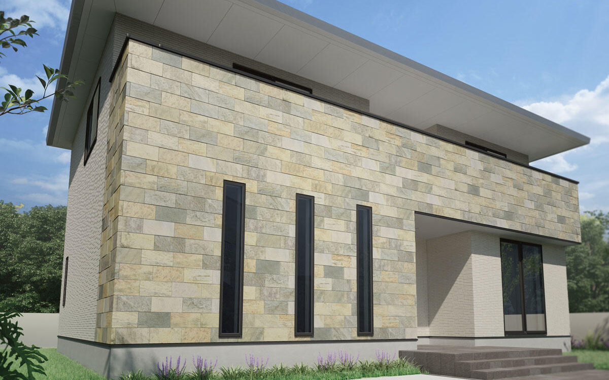 ストーンタイプコレクション施工例　JR3